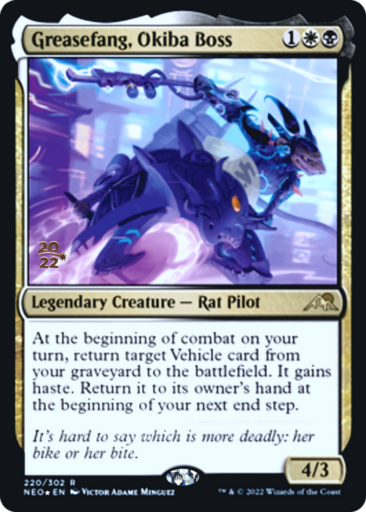 Greasefang, Okiba Boss Card Image
