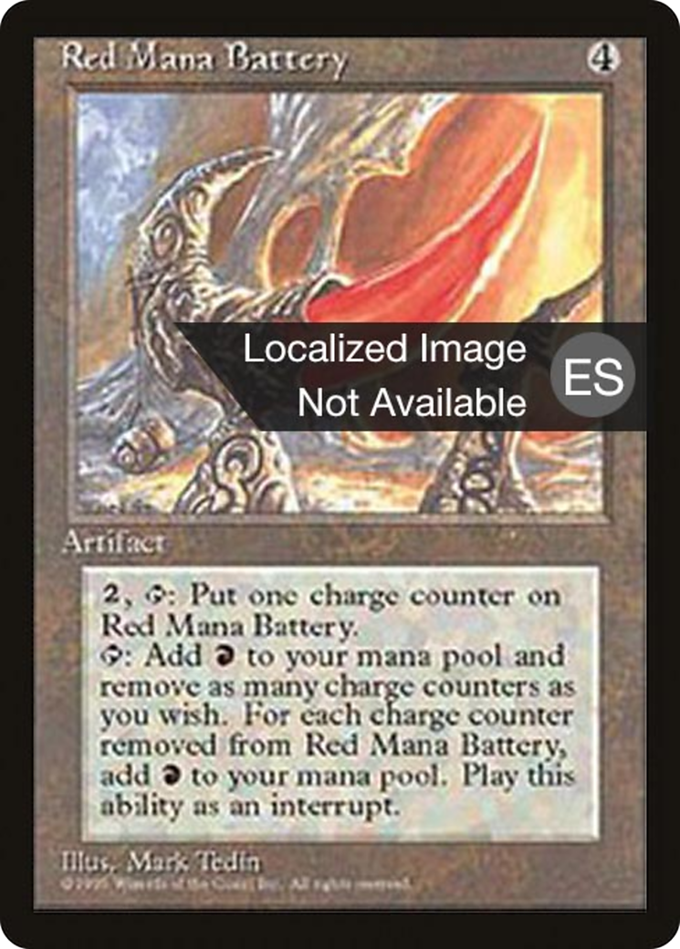 Red Mana Battery Card Image