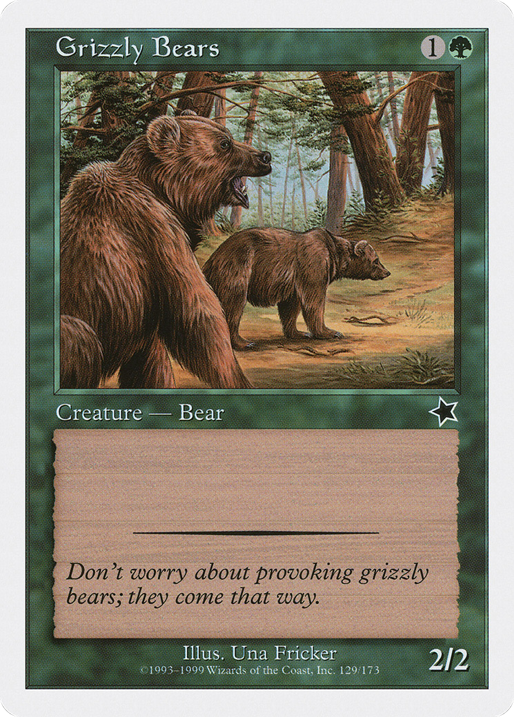 Grizzly Bears Card Image