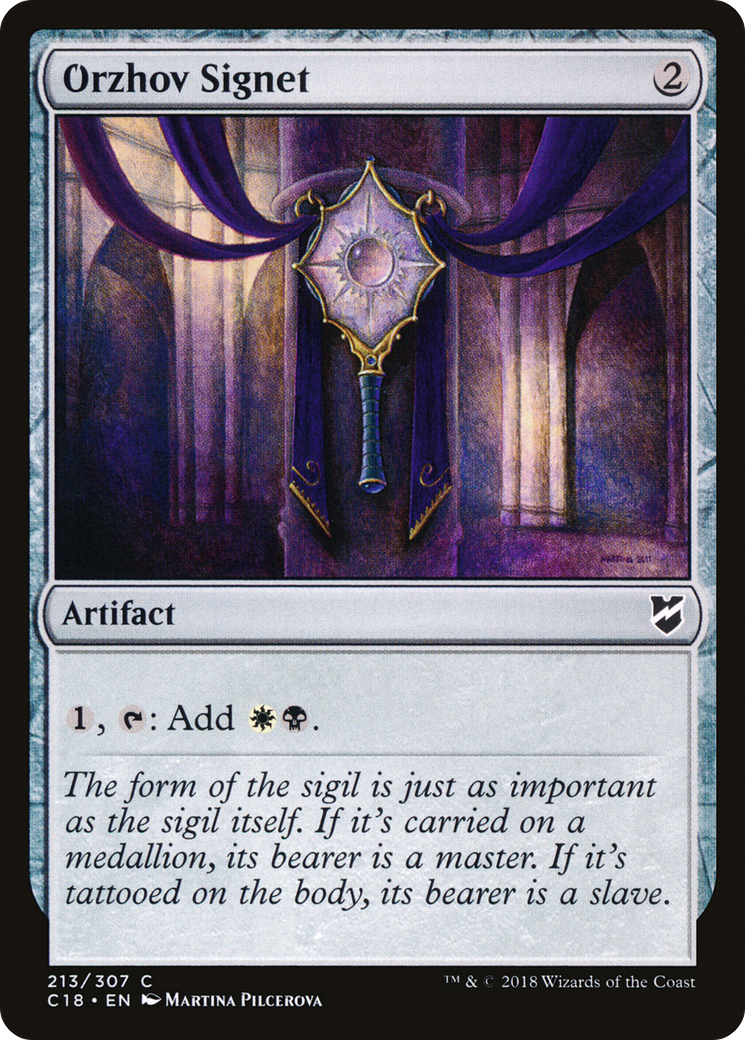 Orzhov Signet Card Image