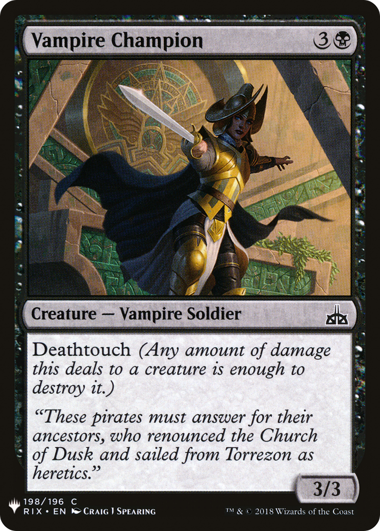 Vampire Champion Card Image
