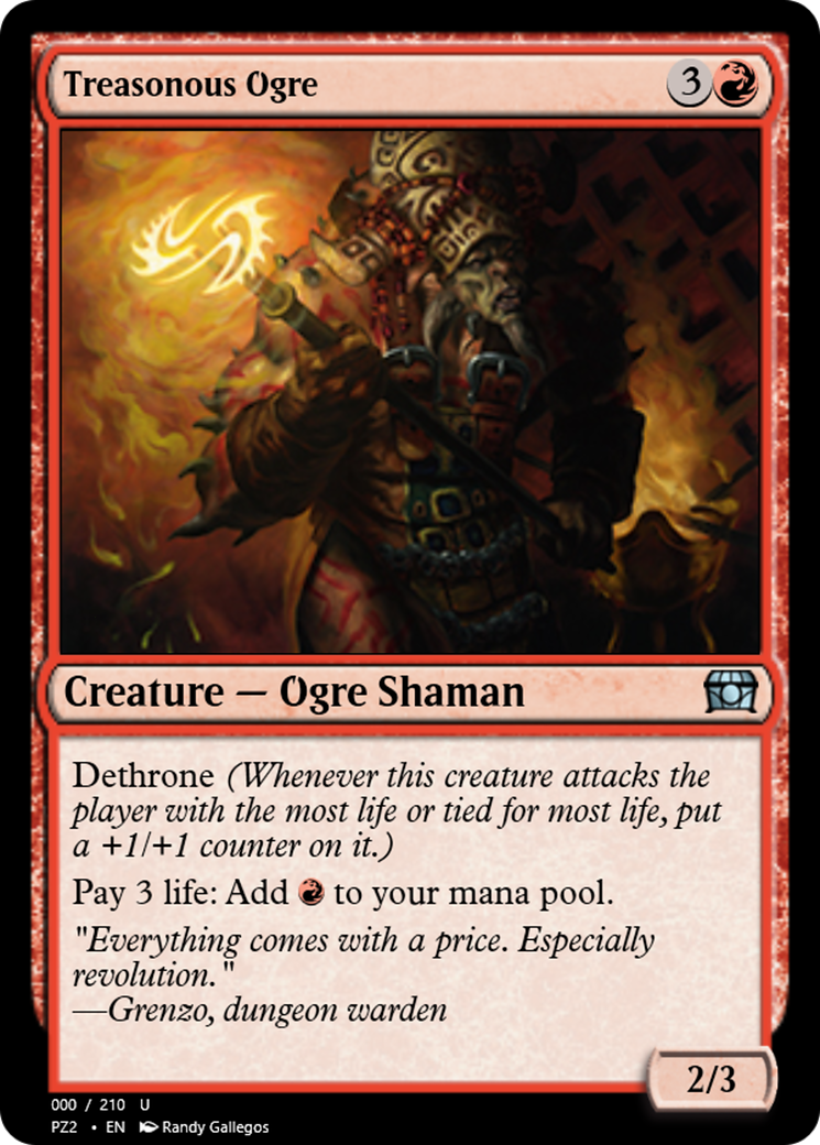 Treasonous Ogre Card Image