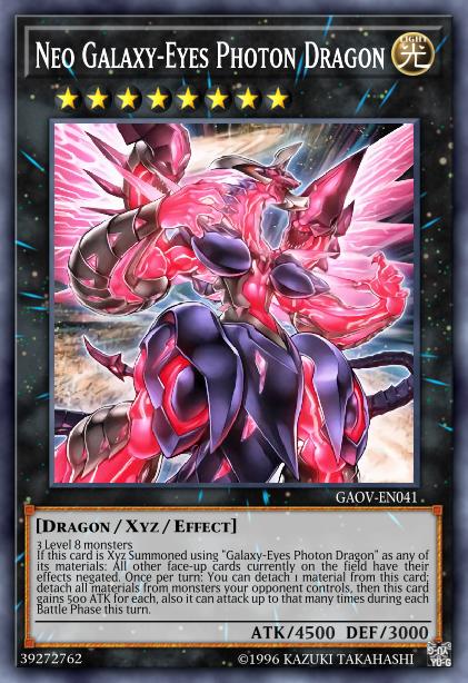 Neo Galaxy-Eyes Photon Dragon Card Image