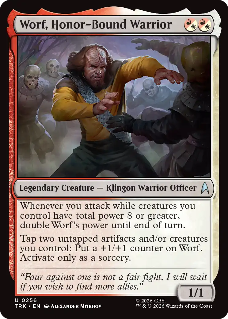 Worf, Honor-Bound Warrior