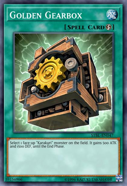 Golden Gearbox Card Image