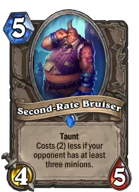 Second-Rate Bruiser Card Image