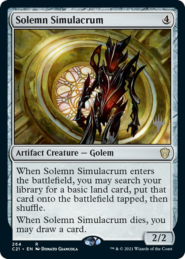 Solemn Simulacrum Card Image