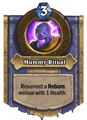 Mummy Ritual Card Image