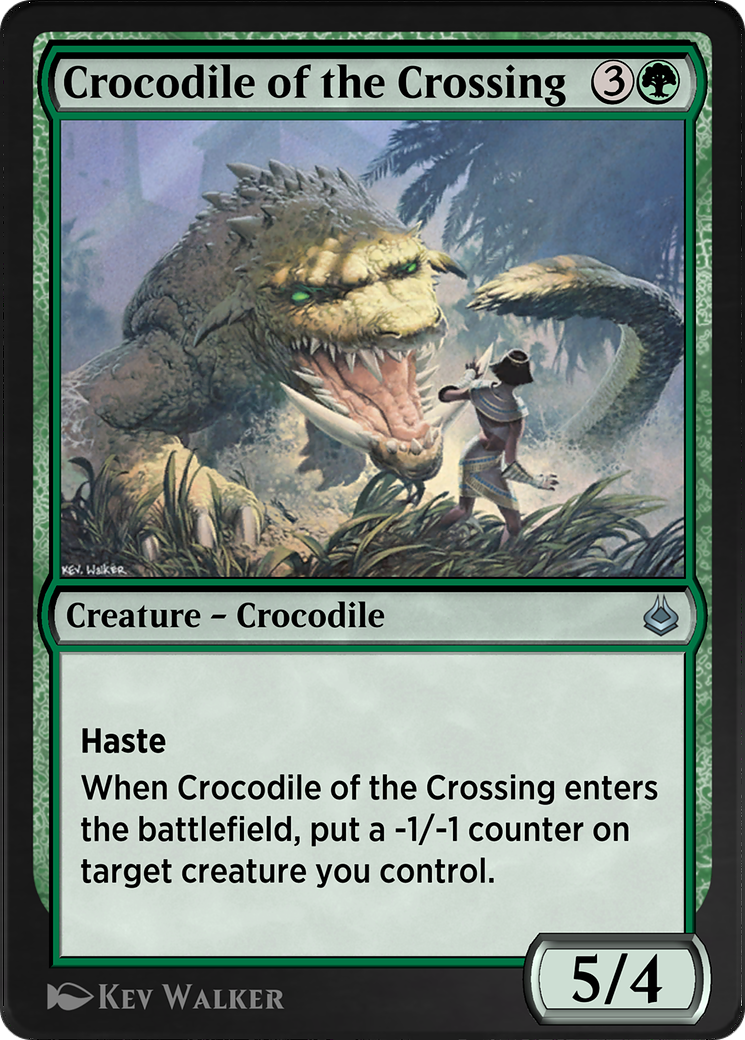 Crocodile of the Crossing Card Image