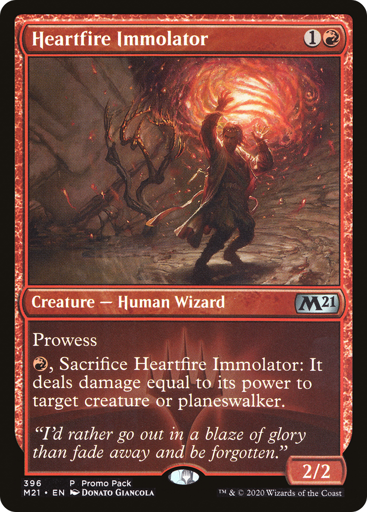 Heartfire Immolator Card Image
