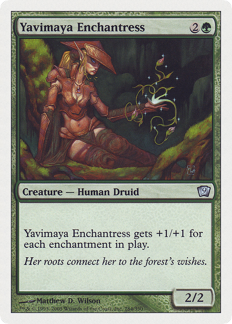 Yavimaya Enchantress Card Image