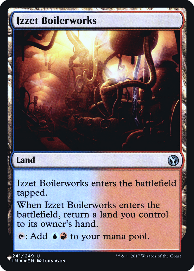 Izzet Boilerworks Card Image