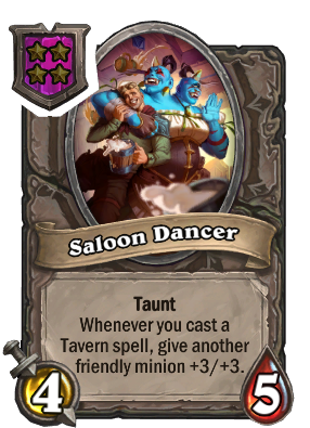 Saloon Dancer Card Image