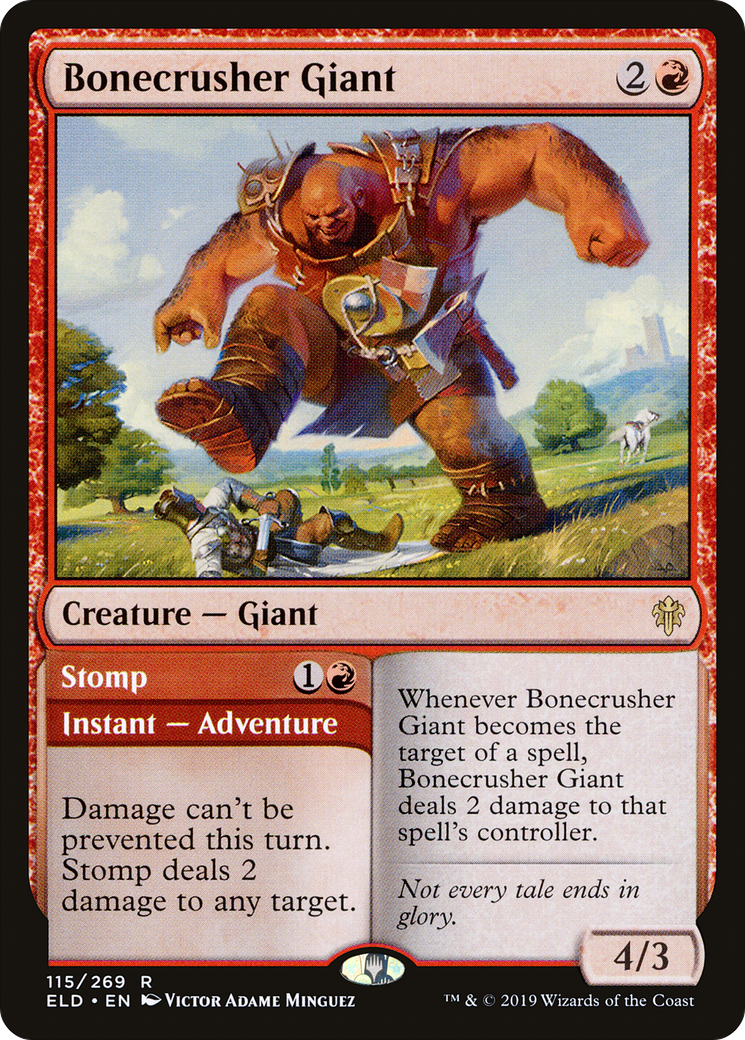 Bonecrusher Giant // Stomp Card Image