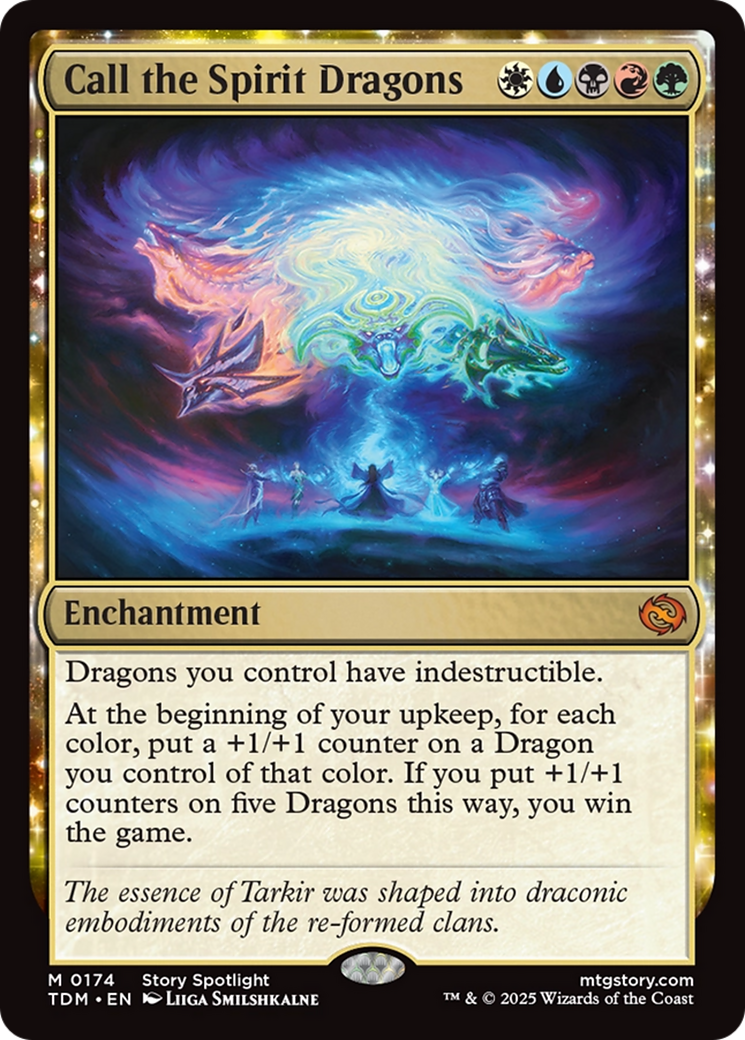 Call the Spirit Dragons Card Image