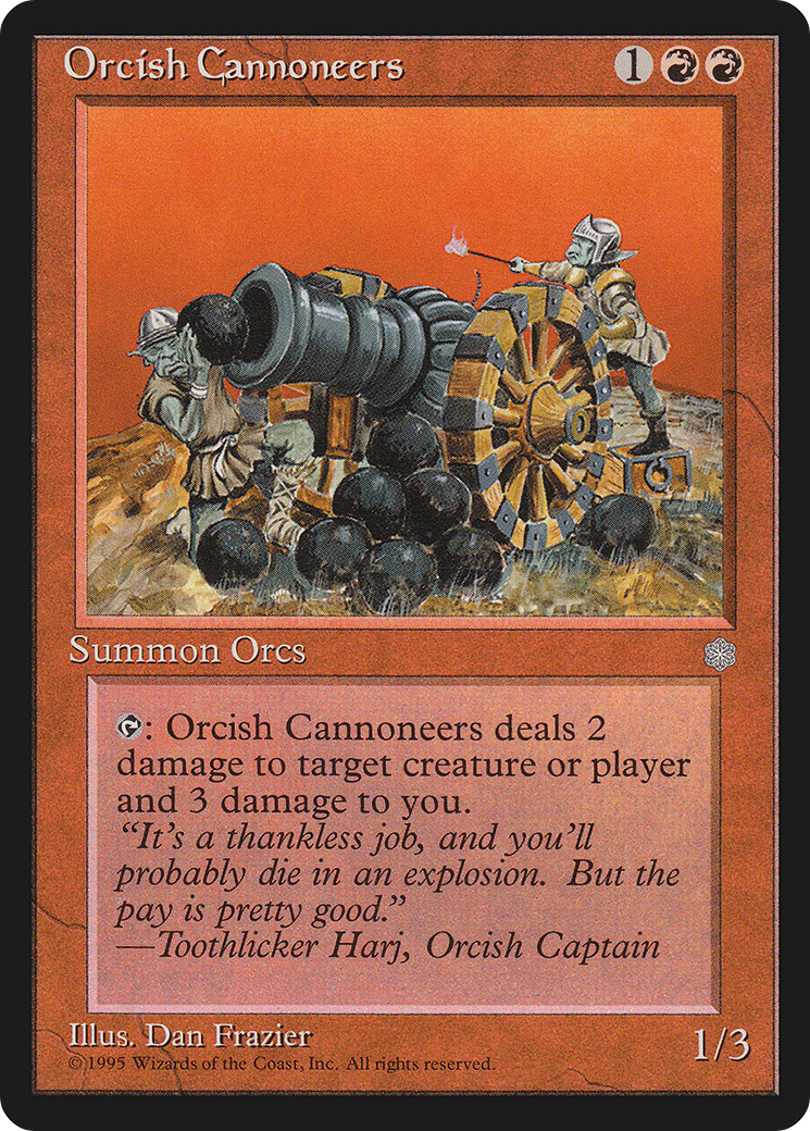 Orcish Cannoneers Card Image