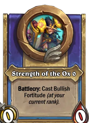 Strength of the Ox {0} Card Image