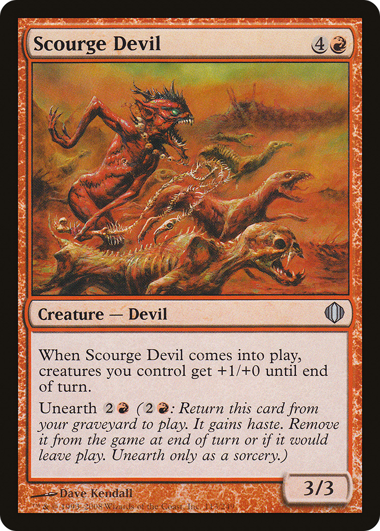 Scourge Devil Card Image