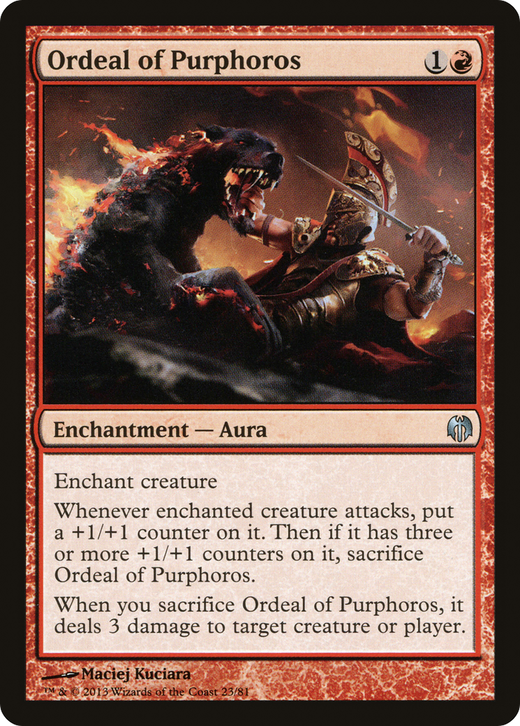 Ordeal of Purphoros Card Image