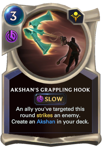 Akshan's Grappling Hook Card Image
