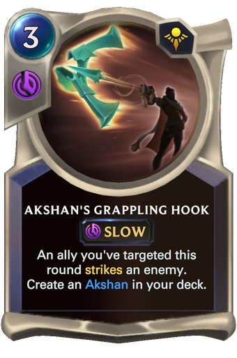 Akshan's Grappling Hook Card Image