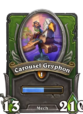 Carousel Gryphon Card Image