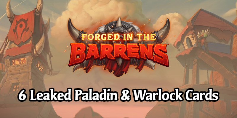 6 Fluffy Paladin & Warlock Cards Have Been Leaked by the Hearthstone Korea YouTube Channel