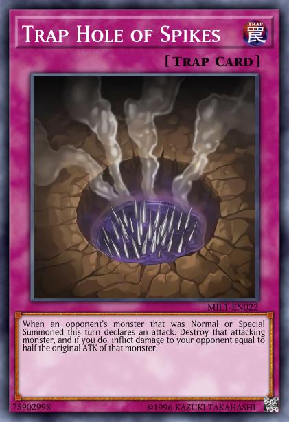 Trap Hole of Spikes Card Image