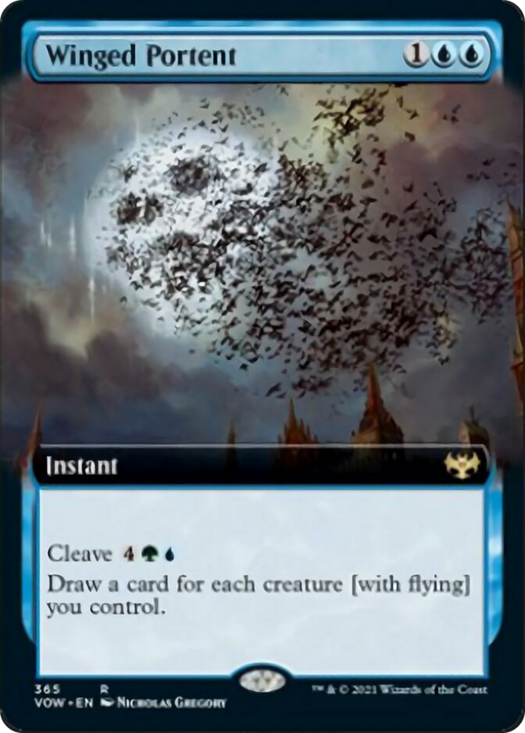 Winged Portent Card Image