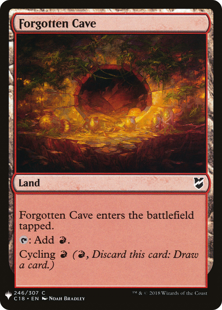 Forgotten Cave Card Image