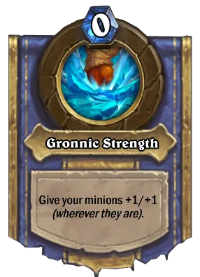 Gronnic Strength Card Image