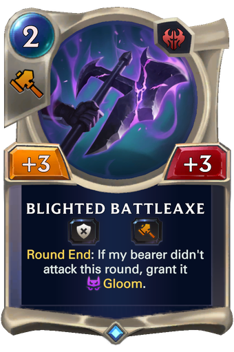Blighted Battleaxe Card Image