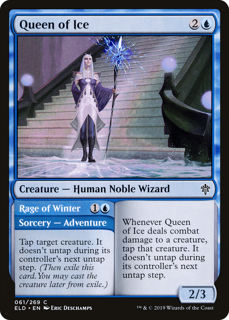 Queen of Ice // Rage of Winter Card Image