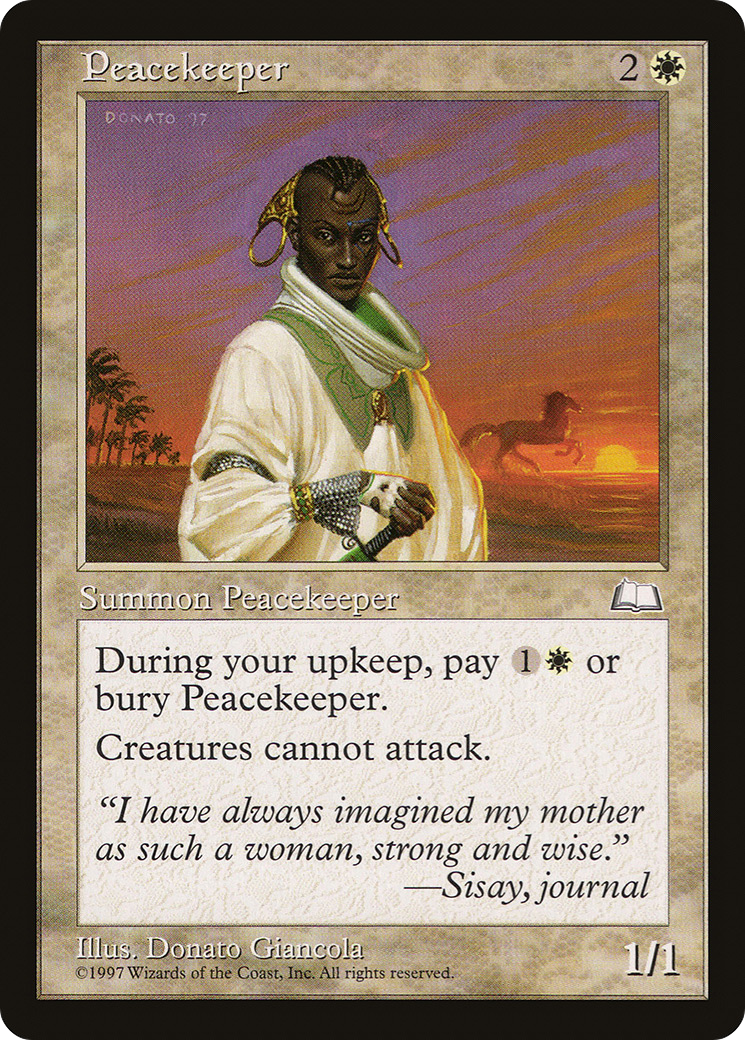 Peacekeeper Card Image