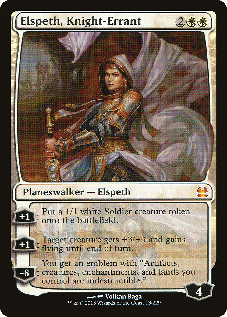 Elspeth, Knight-Errant Card Image