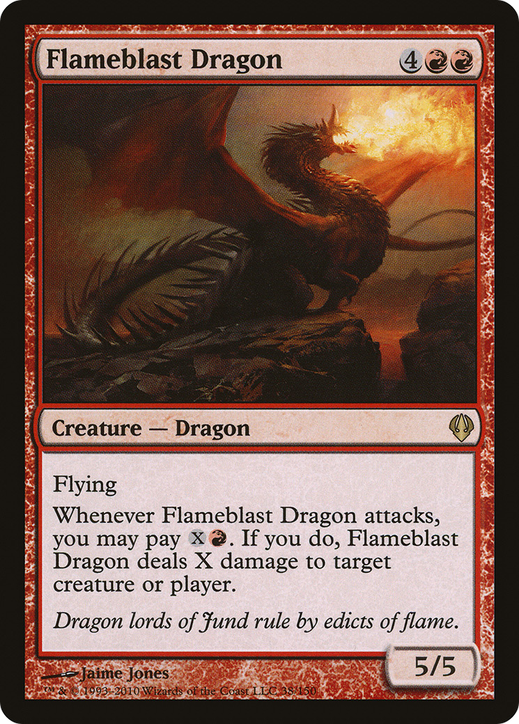 Flameblast Dragon Card Image