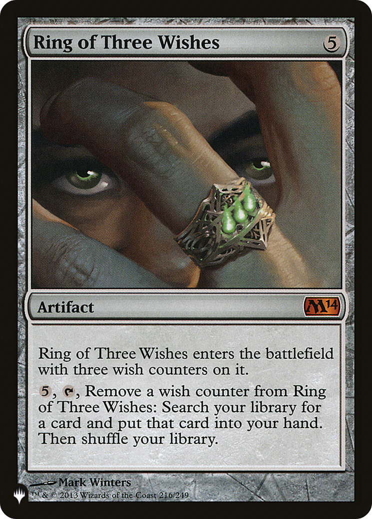 Ring of Three Wishes Card Image