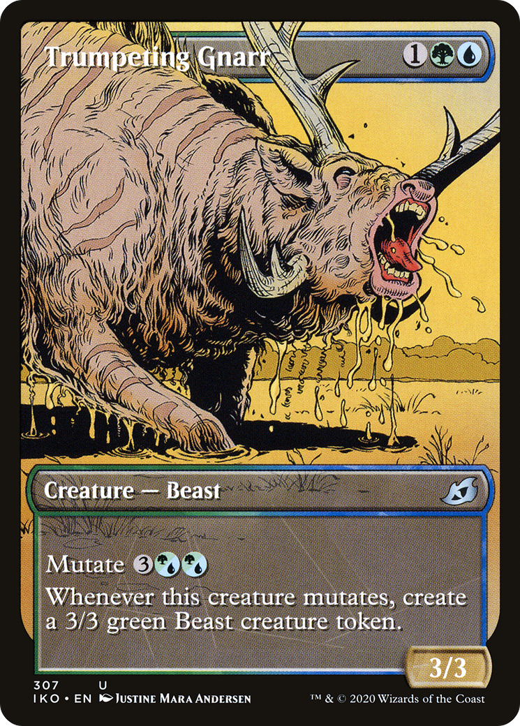 Trumpeting Gnarr Card Image