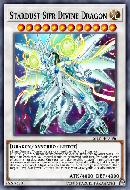 Stardust Sifr Divine Dragon Card Image