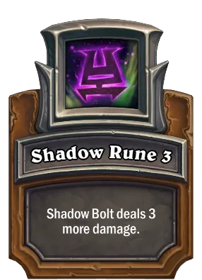 Shadow Rune 3 Card Image