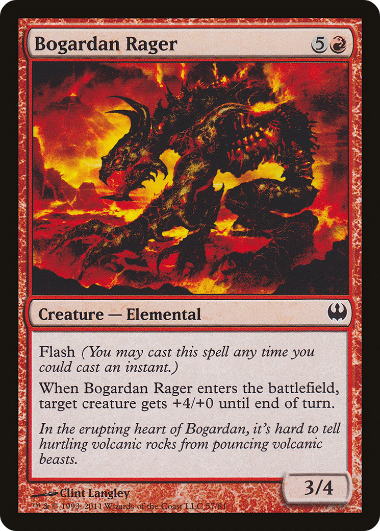 Bogardan Rager Card Image