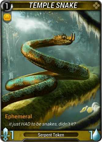 Temple Snake Card Image