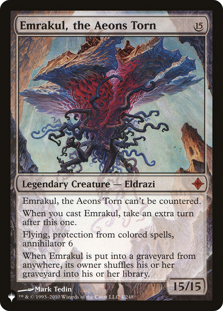 Emrakul, the Aeons Torn Card Image