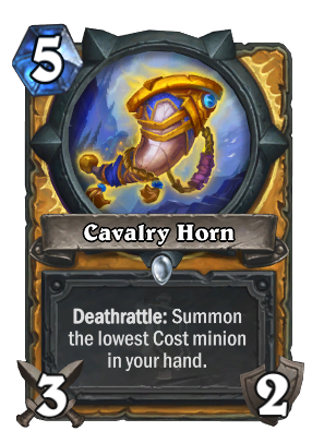 Cavalry Horn Card Image