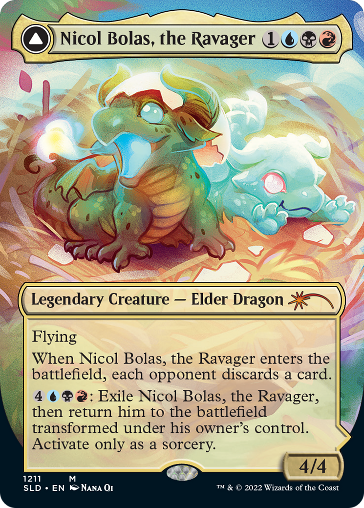 Nicol Bolas, the Ravager // Nicol Bolas, the Arisen Card Image