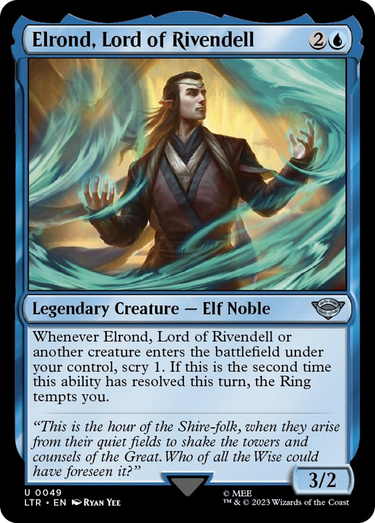 Elrond, Lord of Rivendell Card Image