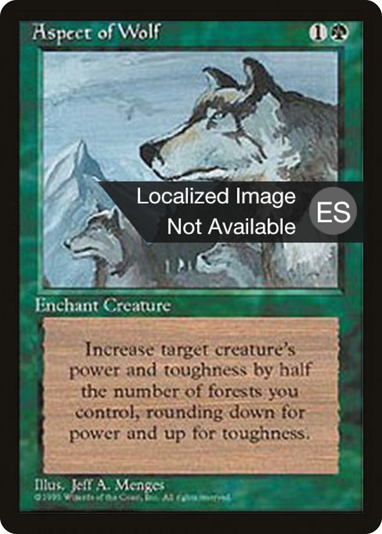 Aspect of Wolf Card Image