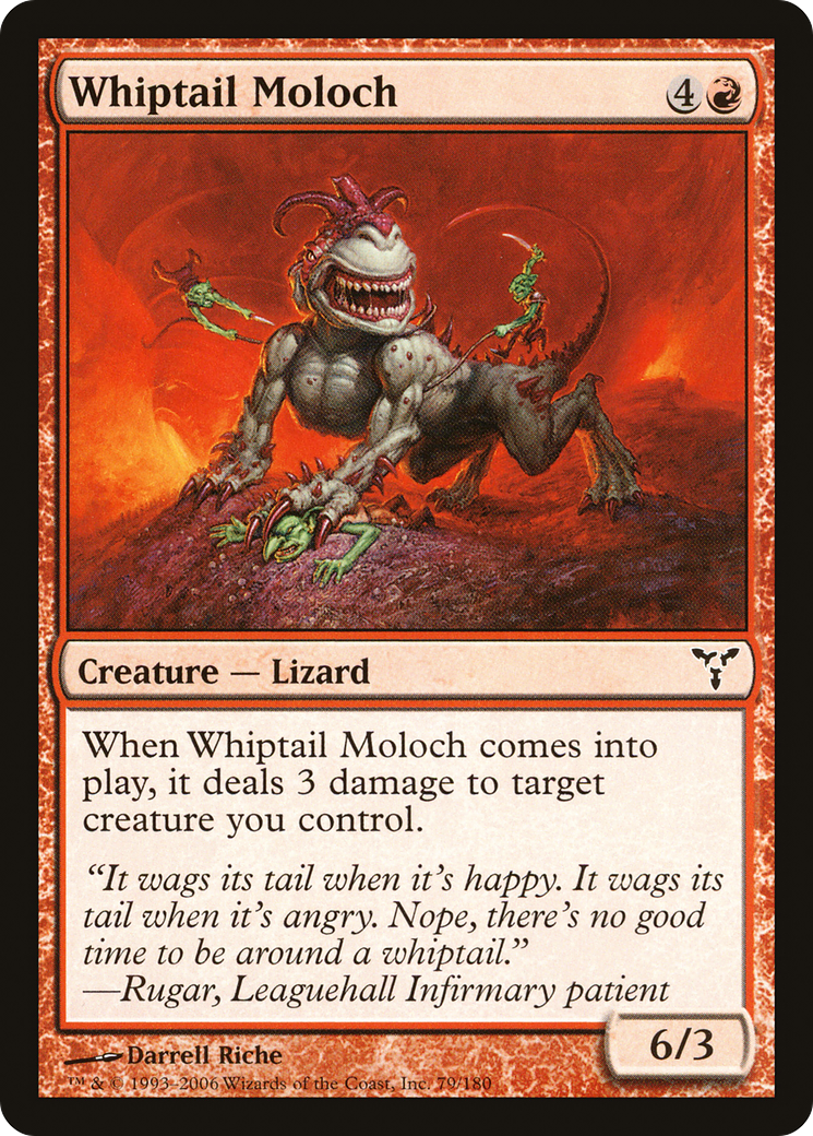 Whiptail Moloch Card Image