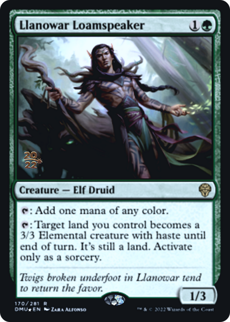 Llanowar Loamspeaker Card Image