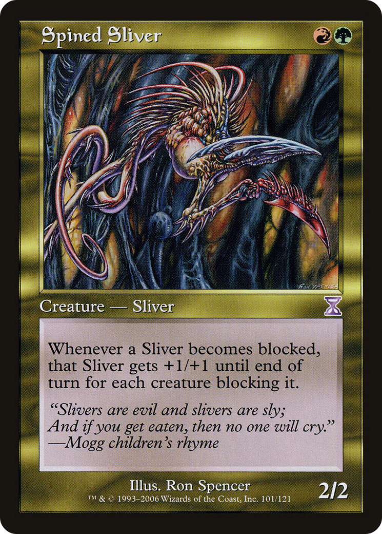 Spined Sliver Card Image